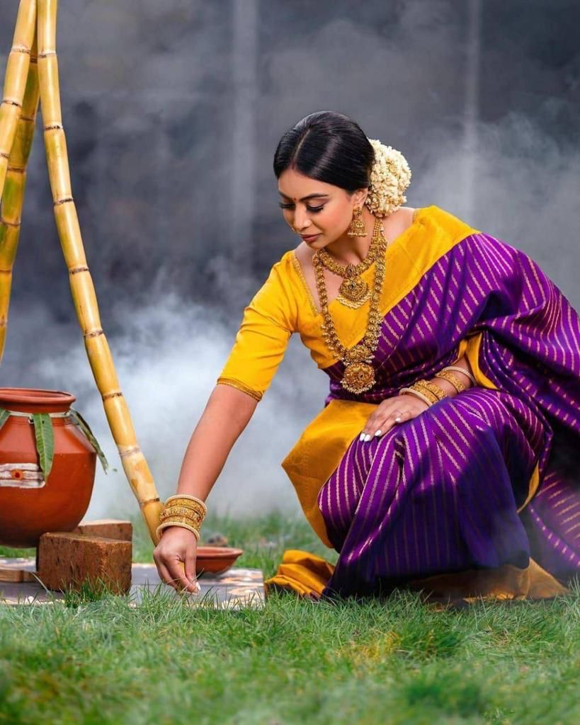 Yellow Saree