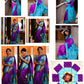 Stunning Kanjivaram Silk Saree for Women - Vibrant Purple and Blue Sari with Blouse Piece - 5.5 Mtr Party Wear for Festivals and Weddings