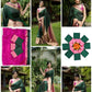 Exquisite Kanjivaram Silk Saree for Women - Elegant Green Sari with Blouse Piece - 5.5 Mtr Party Wear for Festivals, Weddings, and Evening Events