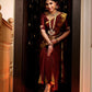 Elegant Maroon and Gold Silk Saree for Women | Traditional Indian Sari for Festive & Wedding Occasions | Includes Matching Blouse Piece
